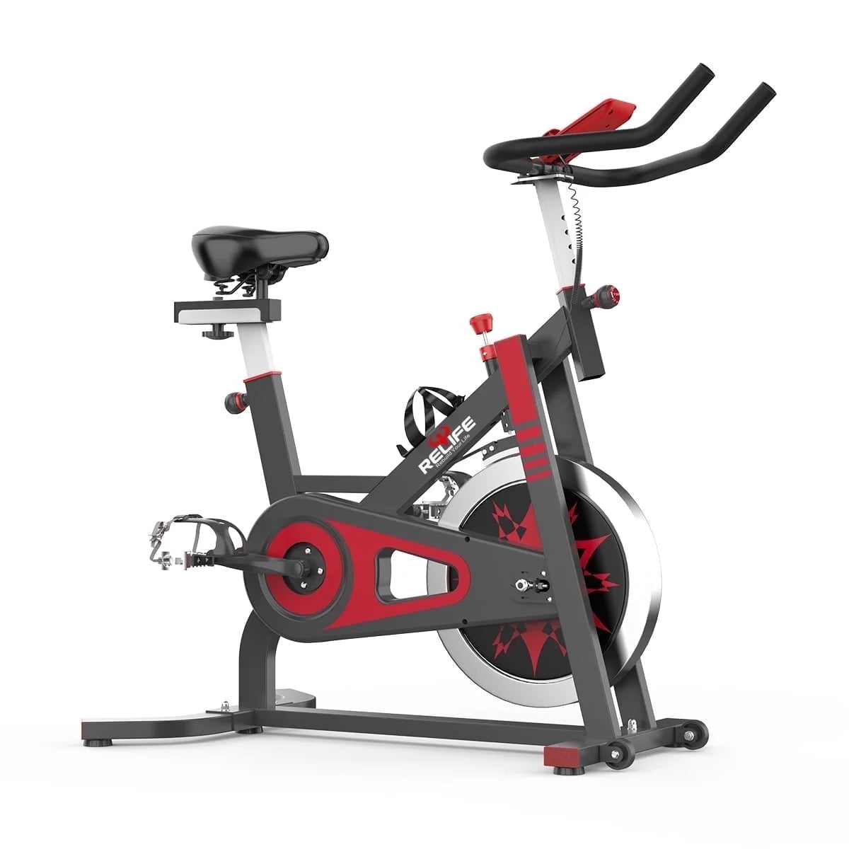 Exercise Bike Stationary Indoor Cycling Bicycle for Home Gym Fitness Capacity 330Lbs