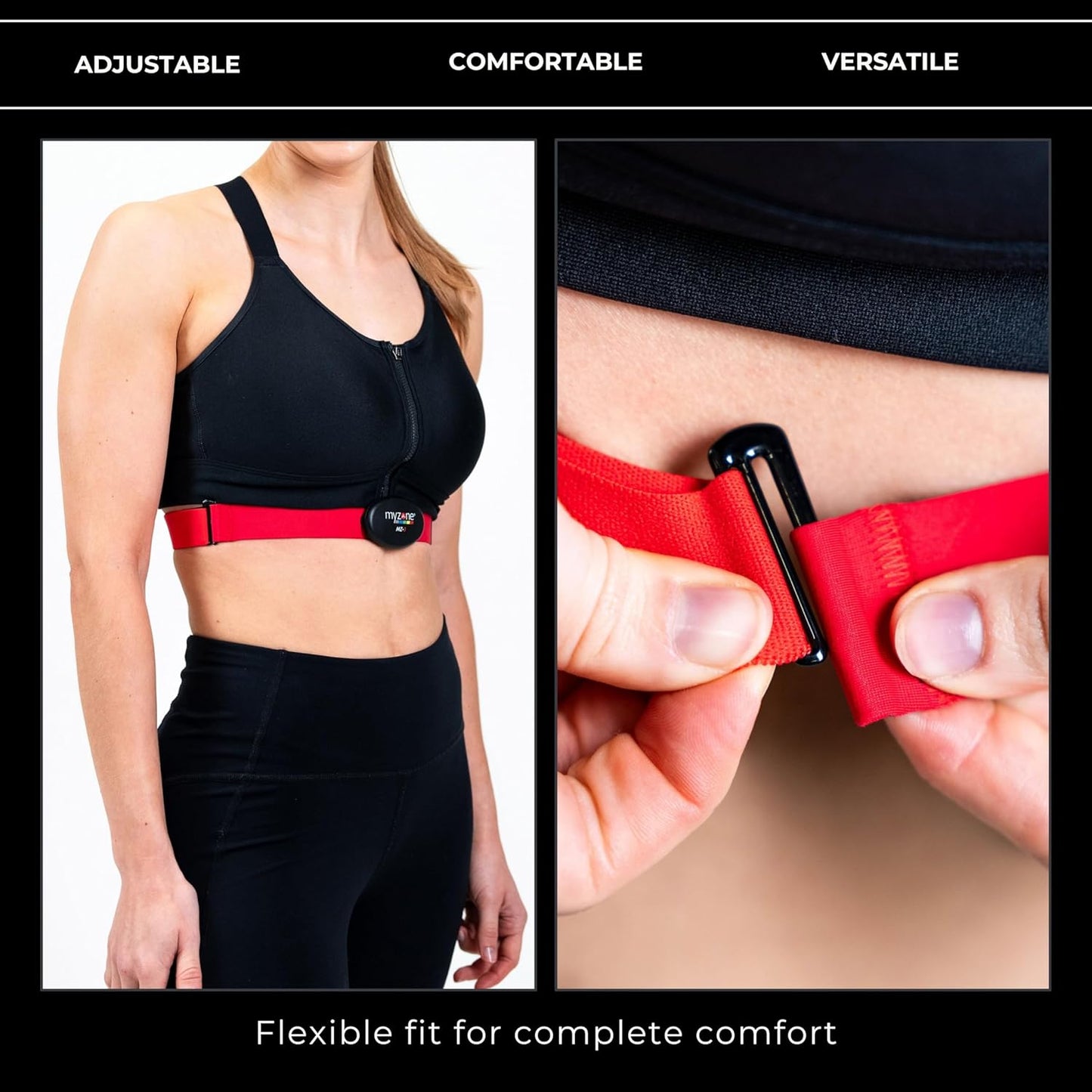 MZ-3 Physical Activity Chest Strap Heart Rate Monitor - Fitness & Activity Tracker - Perfect for Father'S Day